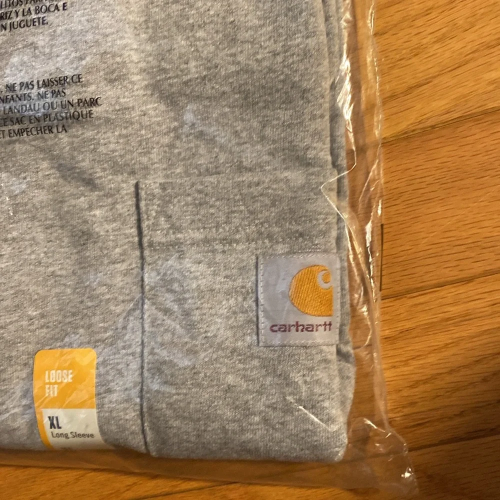 Carhartt LS Grey Loose Fit men’s XL shirt - Picture 6 of 6